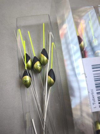 50 Flotadores Pesca 0,30g Tubertini PRO
