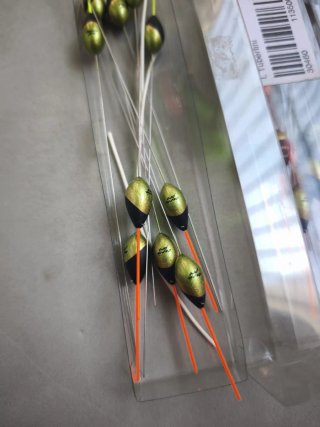 50 Flotadores Pesca 0,30g Tubertini PRO