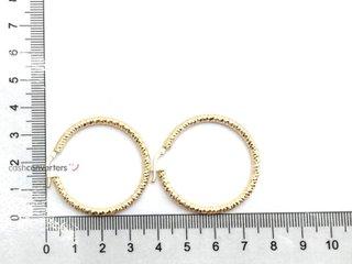 argollas oro 18k