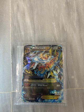 Carta Pokémon M Charizard EX