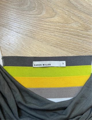 Top Karen Millen Talla S Rayas