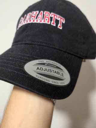Gorra Carhartt Negra Ajustable