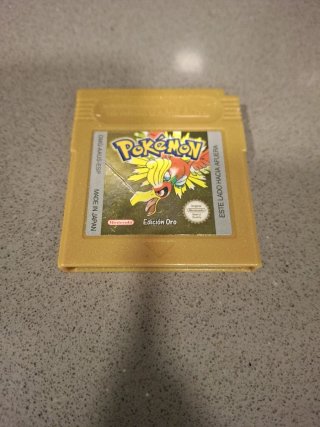 Game Boy Pokémon Edición Oro DMG-AAUS-ESP