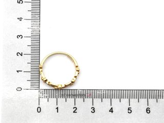 sortija plata 925mm con piedra con circonita