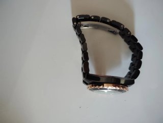 Reloj Chanel Mujer Negro y Dorado