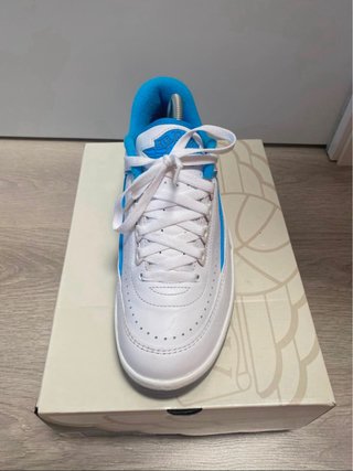 Air Jordan 2 Originales Azul y Blanco