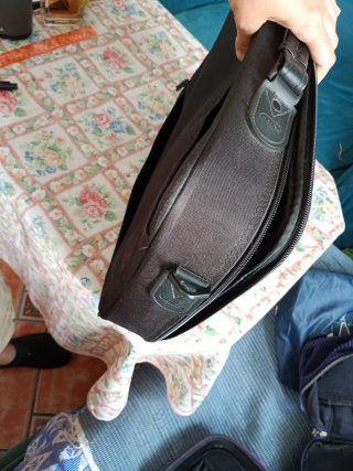 Maletín Monray Negro y Gris para Portátil
