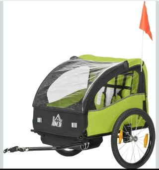 Carro remolque para bicicleta de bebé