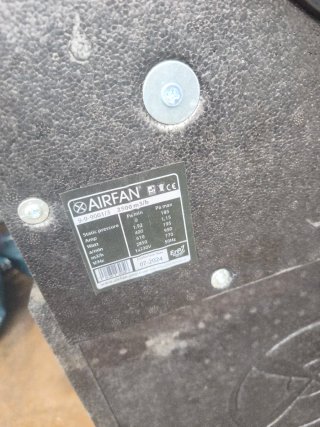 Extractor de aire Airfan Foam Box