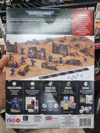 Warhammer 40K Caja Inicio Space Marines y Orkos
