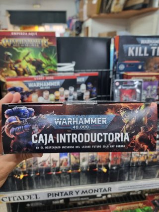 Warhammer 40K Caja Inicio Space Marines y Orkos
