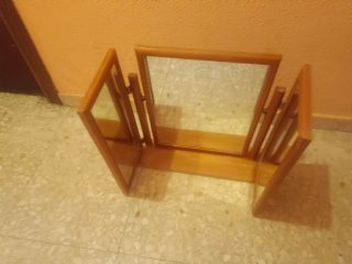 Espejo de tocador plegable 3 paneles