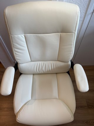 Silla Escritorio Premium Beige 200kg