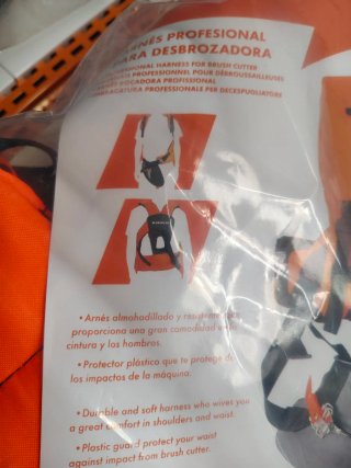 Arnés desbrozadora ANOVA profesional