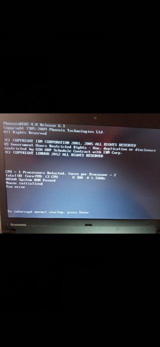 Lenovo thinkpad Edge 14" i3 8GB RAM