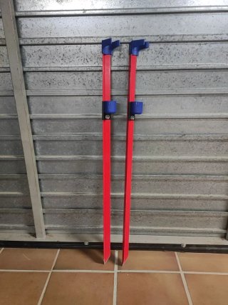 Pincho cañas surfcasting de 100 cm.