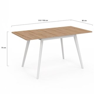 Mesa Comedor Extensible  (Nueva, caja original)