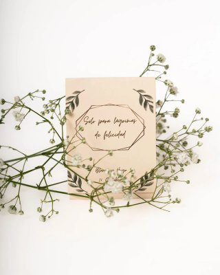 Papelería creativa para bodas