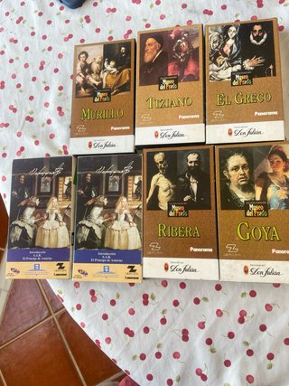 Colección VHS Museo del Prado Pintores totsl 13,