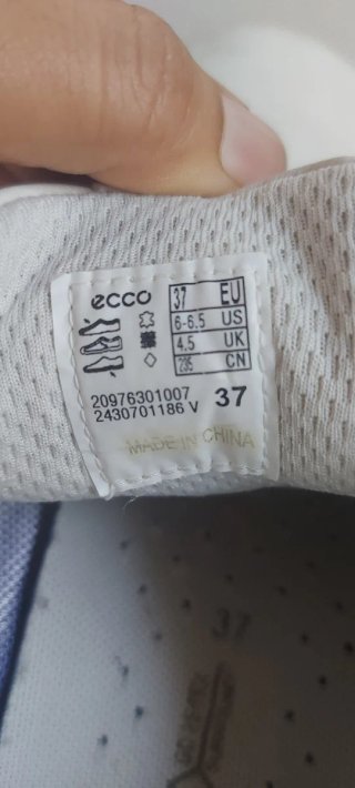 Zapatillas Ecco Blancas Talla 37