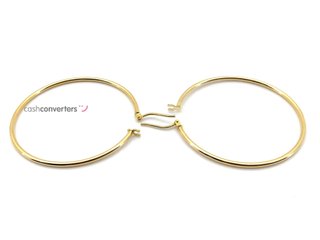 argollas oro 18k