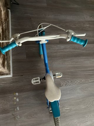 Bicicleta infantil azul