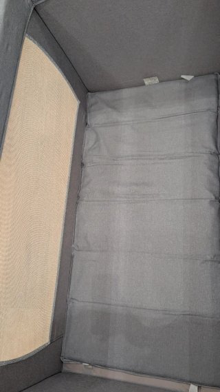 Cuna de viaje plegable con ruedas