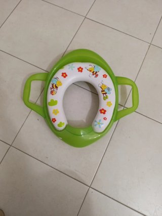 Reductor WC bebé con asas y dibujos