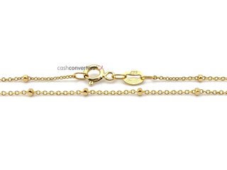 cadena oro 18k 22cm