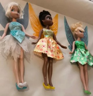 Lote 3 Hadas Tinkerbell GRANDES