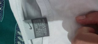 Camiseta Nike Manga Larga Hombre Blanca