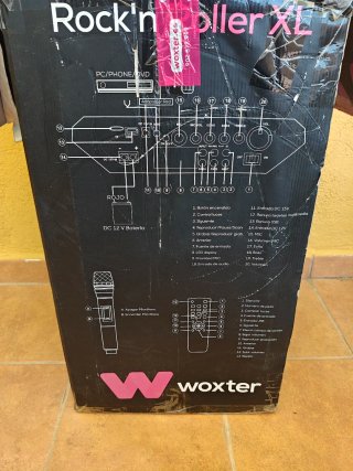 Altavoz Portátil Woxter Negro