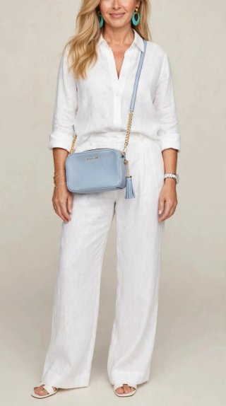 Borsetta Michael Kors colore celeste