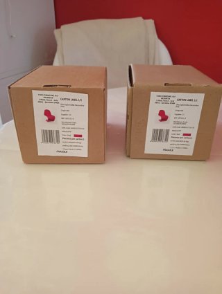 Sillas Panton mini para Barbie
