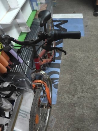 Bicicleta Rockrider Infantil Roja