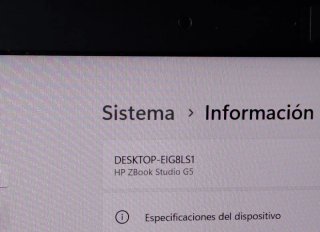 HP ZBook i7 9th Gen