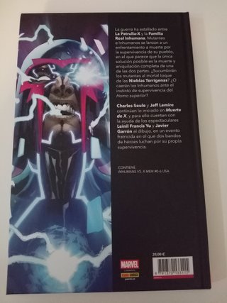 Marvel must have inhumanos vs. patrulla-x