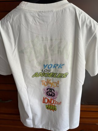 Camiseta Stüssy Blanca Talla S