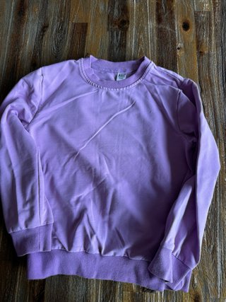 Chándal niña 140cm morado y negro