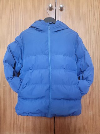 Chaqueta acolchada azul