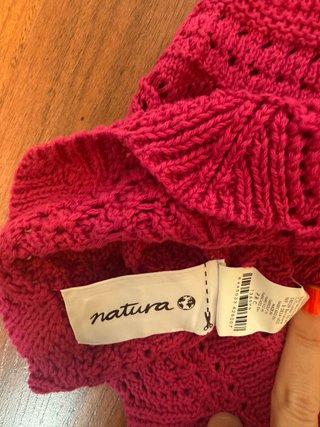 Vestido Natura Crochet Talla S