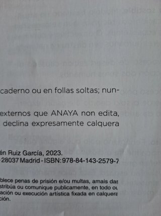 Bioloxía e Xeoloxía, 4° Eso