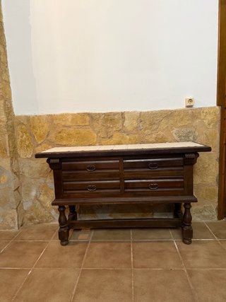 Consola Rústica Madera Maciza