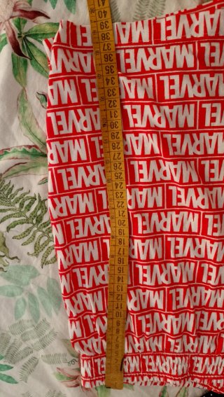 Pijama Marvel Camiseta y Pantalón Corto