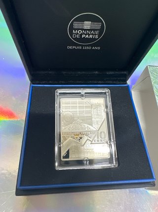 10 Euro Francia Argento Van Gogh