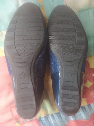 Zapatos Pitillos azules talla 39 - Estilo Oxford