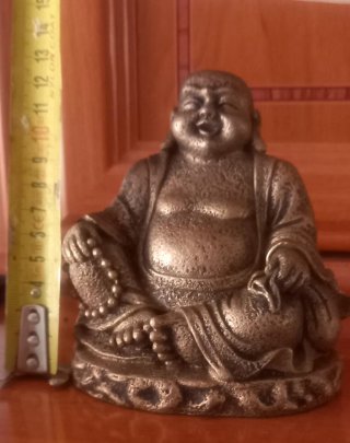 Estatua Buda sonriente (Acuario / Decoración)