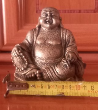 Estatua Buda sonriente (Acuario / Decoración)
