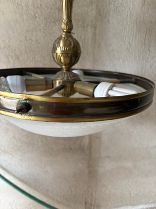 Lámpara colgante estilo antiguo