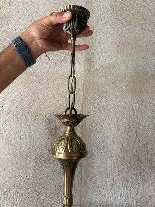 Lámpara colgante estilo antiguo
